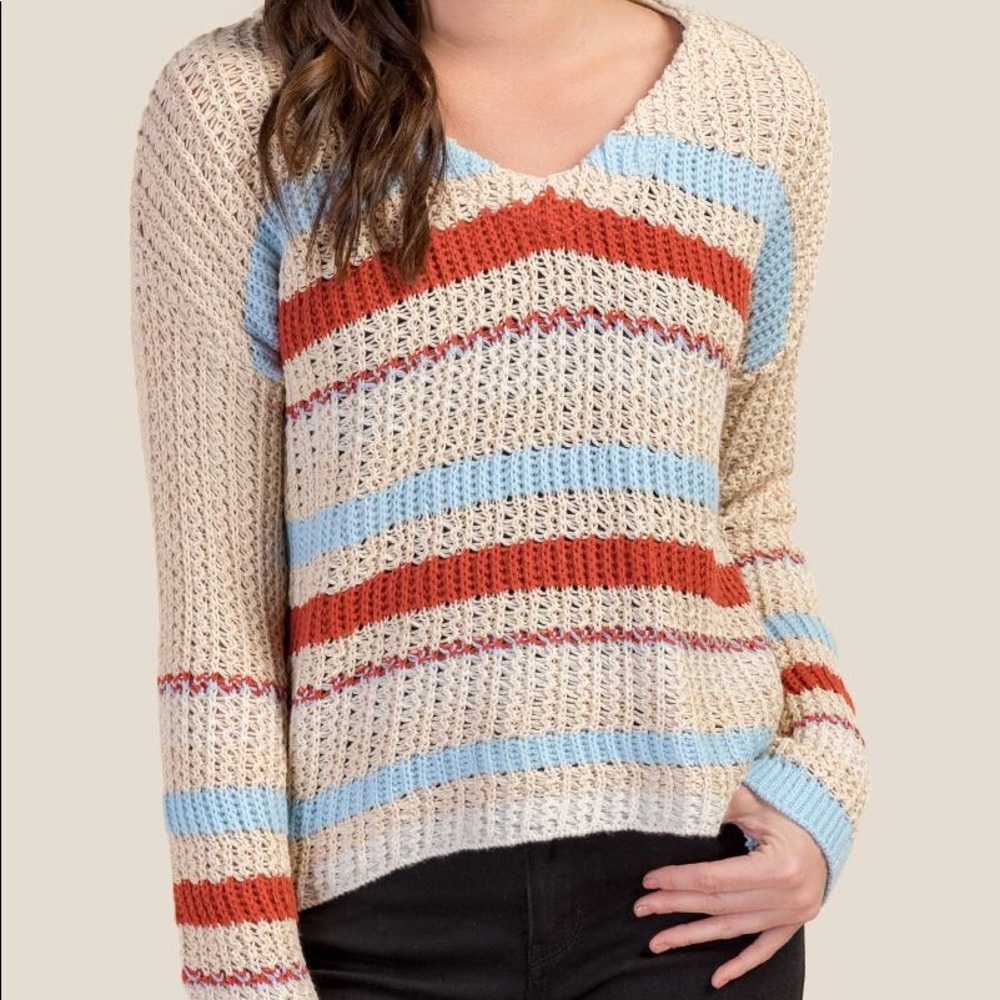 Striped Francesca’s Sweater